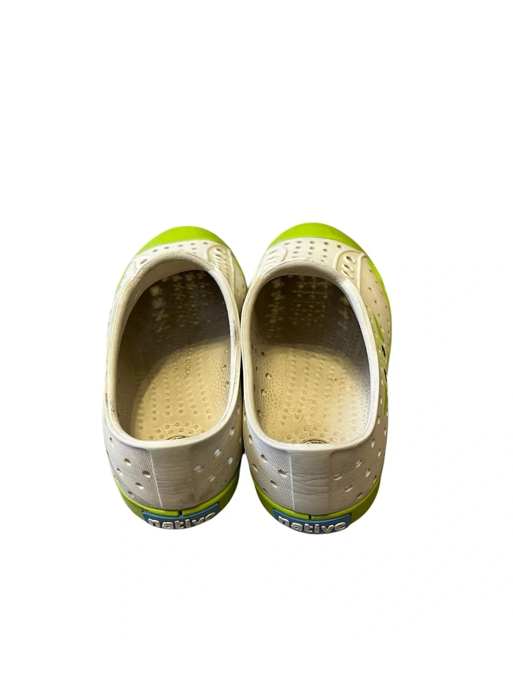 Native x Star Wars Baby Yoda / Gorgu Kids Boys Slip on Rubber Shoes Size 10